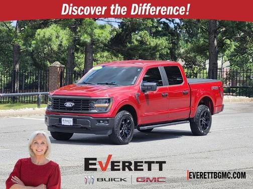 Rapid Red Metallic Tinted Clearcoat 2024 Ford F-150 STX