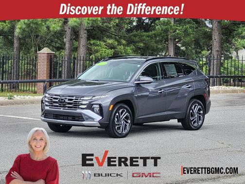 Titan Gray 2025 Hyundai TUCSON Hybrid Limited