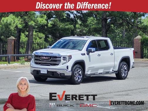 White Frost Tricoat 2024 GMC Sierra 1500 SLT