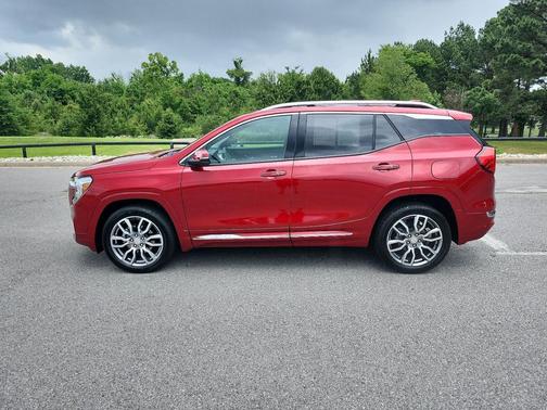 Volcanic Red Tintcoat 2024 GMC Terrain Denali