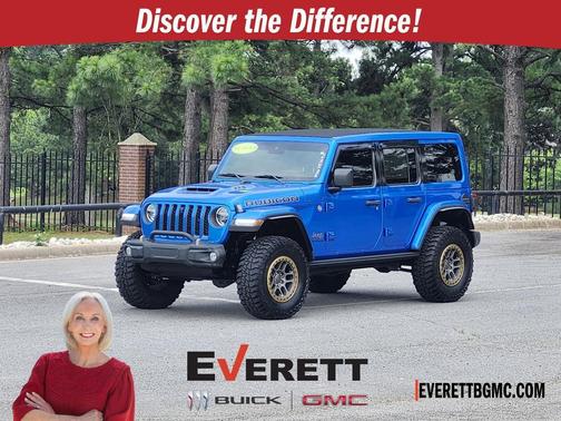Hydro Blue Pearlcoat 2021 Jeep Wrangler Unlimited Rubicon 392