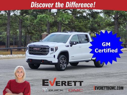 Summit White 2025 GMC Sierra 1500 AT4 Truck