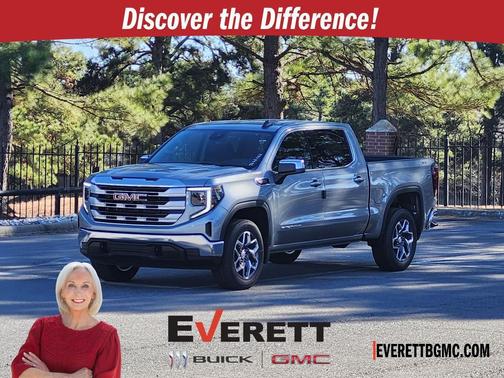 Sterling Metallic 2026 GMC Sierra 1500 SLE Truck