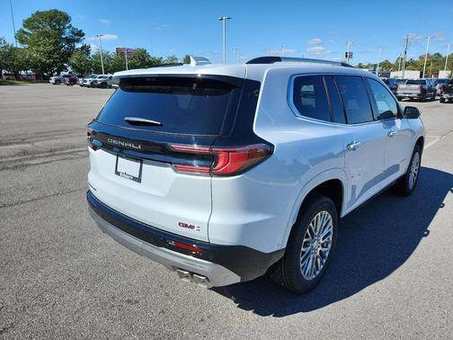 Glacier White Tricoat 2026 GMC Acadia Denali