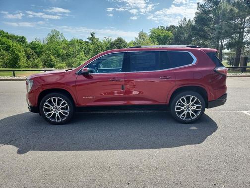Volcanic Red Tintcoat 2026 GMC Acadia Denali