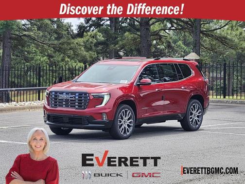 Volcanic Red Tintcoat 2026 GMC Acadia Denali