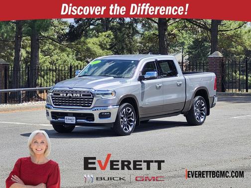 Billet Silver Metallic Clearcoat 2025 RAM 1500 Longhorn