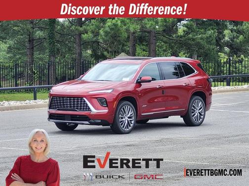 Cherry Red Tintcoat 2025 Buick Enclave Avenir FWD SUV