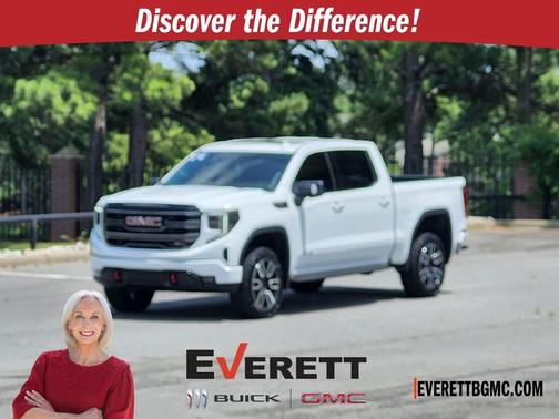 Summit White 2025 GMC Sierra 1500 AT4