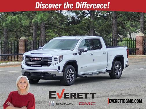 Summit White 2026 GMC Sierra 1500 SLT
