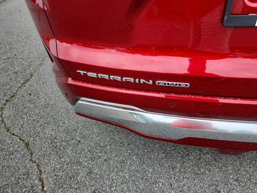 Volcanic Red Tintcoat 2026 GMC Terrain Denali