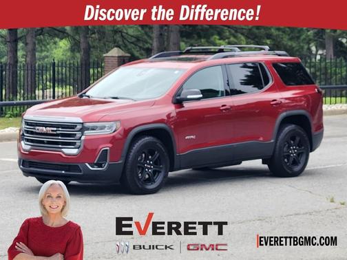 Cayenne Red Tintcoat 2022 GMC Acadia AWD AT4
