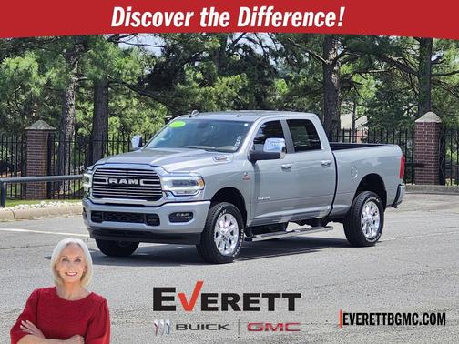 Billet Silver Metallic Clearcoat 2023 RAM 2500 Laramie Crew Cab 4x4 6'4' Box