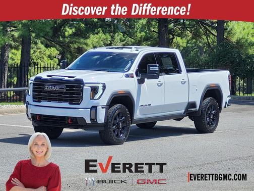 Summit White 2024 GMC Sierra 2500 AT4