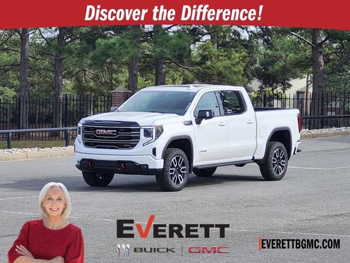 Summit White 2026 GMC Sierra 1500 AT4 Truck