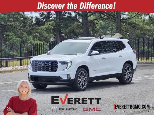 Summit White 2026 GMC Acadia Denali