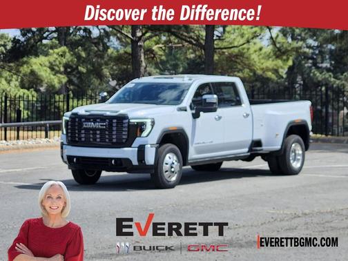 Glacier White Tricoat 2026 GMC Sierra 3500 Denali
