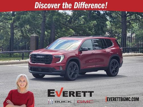 Volcanic Red Tintcoat 2026 GMC Acadia Elevation AWD