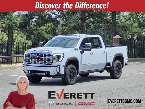 Glacier White Tricoat 2026 GMC Sierra 2500 Denali