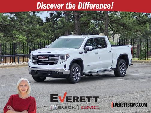 Summit White 2026 GMC Sierra 1500 SLT