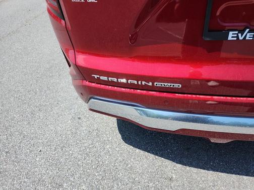Volcanic Red Tintcoat 2026 GMC Terrain Denali