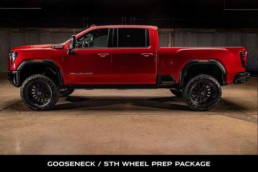 Volcanic Red 2025 GMC Sierra 2500 AT4X
