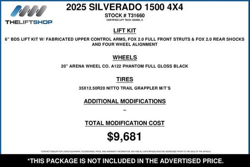 2025 Chevrolet Silverado 1500 RST