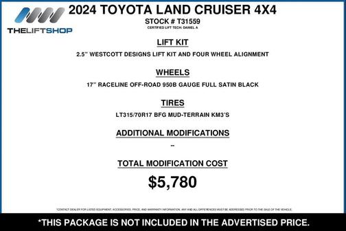 2024 Toyota Land Cruiser Base