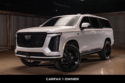Crystal White Tricoat 2025 Cadillac Escalade Sport