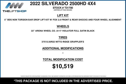 2022 Chevrolet Silverado 2500 LTZ