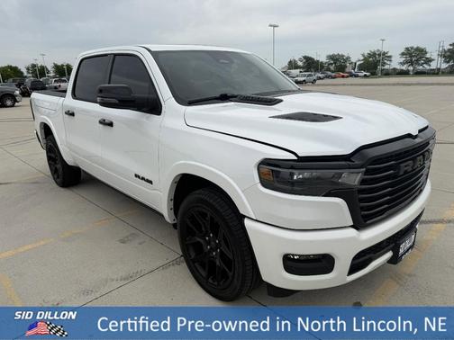 Ivory White 2025 RAM 1500 Laramie