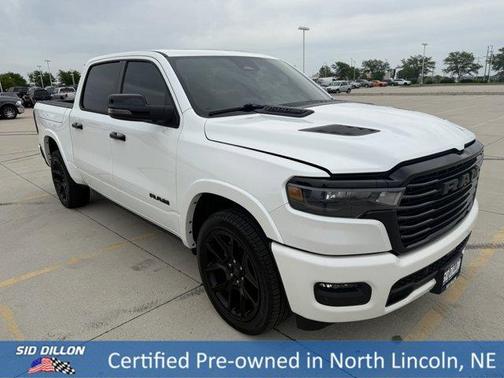 Ivory White 2025 RAM 1500 Laramie