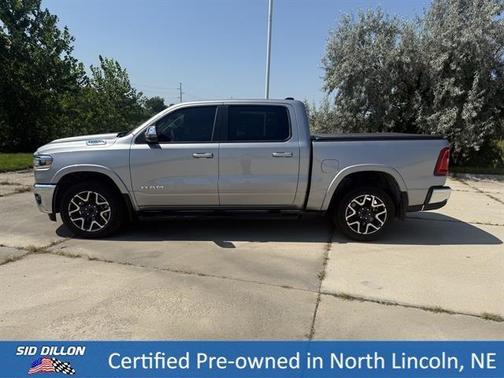 Billet Silver Clearcoat Metallic 2025 RAM 1500 Laramie