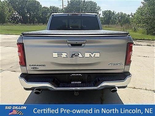 Billet Silver Clearcoat Metallic 2025 RAM 1500 Laramie
