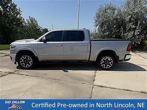 Billet Silver Clearcoat Metallic 2025 RAM 1500 Laramie