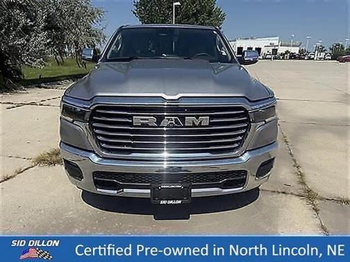 Billet Silver Clearcoat Metallic 2025 RAM 1500 Laramie