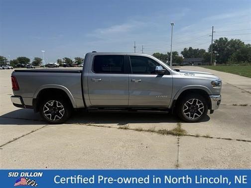 Billet Silver Clearcoat Metallic 2025 RAM 1500 Laramie