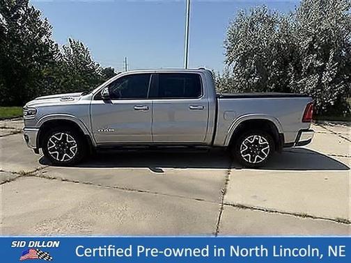 Billet Silver Clearcoat Metallic 2025 RAM 1500 Laramie