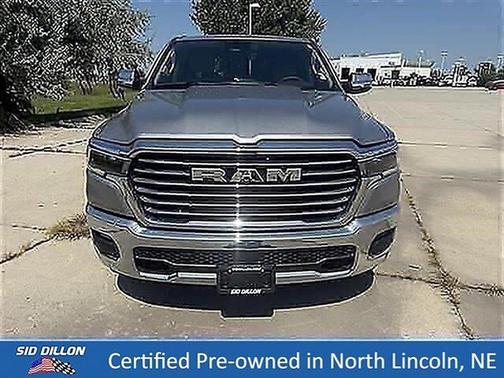 Billet Silver Clearcoat Metallic 2025 RAM 1500 Laramie