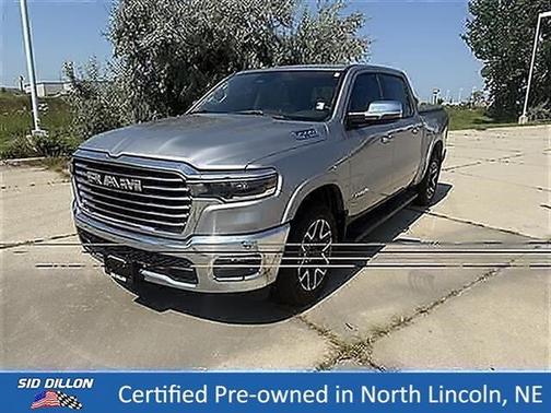 Billet Silver Clearcoat Metallic 2025 RAM 1500 Laramie