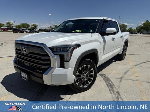 White 2022 Toyota Tundra Limited