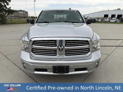 Bright Silver Clearcoat Metallic 2017 RAM 1500 Big Horn