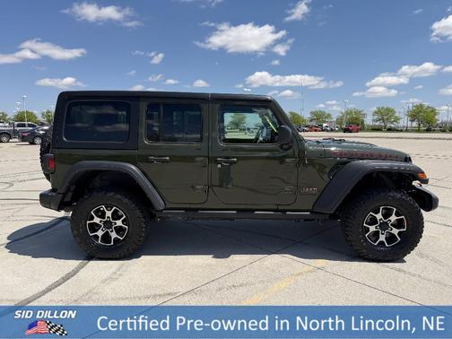 Sarge Green Clearcoat 2023 Jeep Wrangler Rubicon