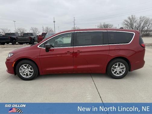 Red 2026 Chrysler Pacifica Select