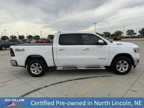 Bright White Clearcoat 2021 RAM 1500 Laramie