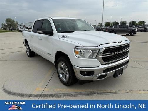 Bright White Clearcoat 2022 RAM 1500 Big Horn