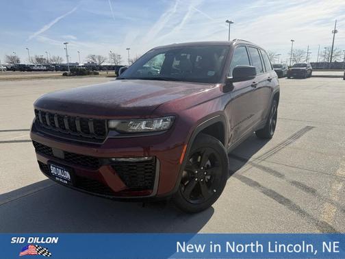 Velvet Red Pearlcoat 2026 Jeep Grand Cherokee Limited