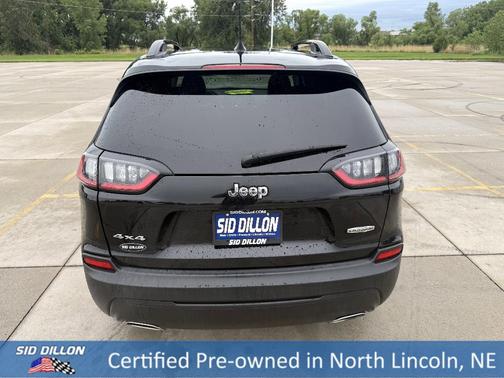 Diamond Black 2022 Jeep Cherokee Latitude Lux