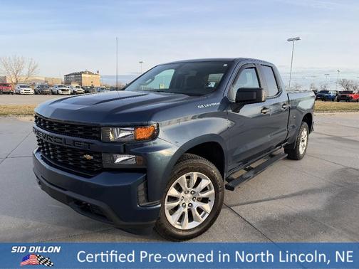 Northsky Blue Metallic 2019 Chevrolet Silverado 1500 Custom
