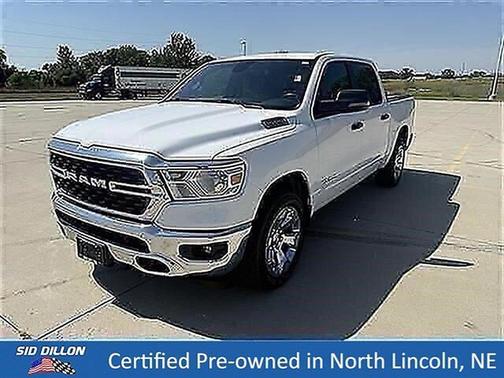 White 2023 RAM 1500 Big Horn